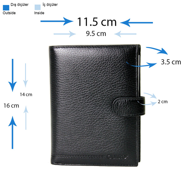 Guard 375 Leather Passport Cover & Wallet